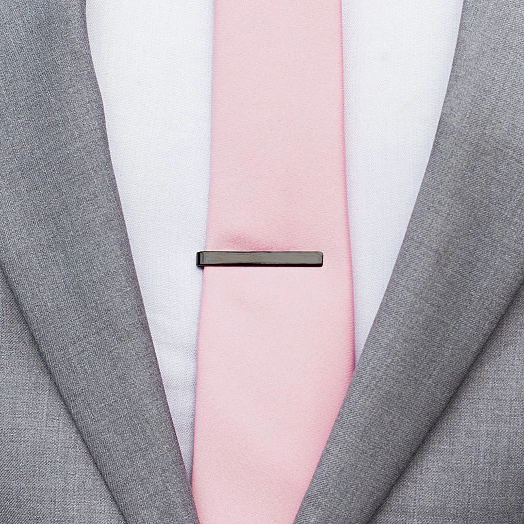 Warren Asher Pince à Cravate Courte Gris-noir 7 Warren Asher Pince à Cravate Courte Gris-noir – Image 5